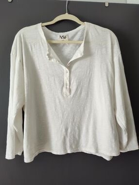 NSF Cotton Henley Tee